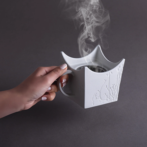 เตาเผาบัคฮูร์เซรามิกทำมือ สำหรับเผาชิปอูดและบัคฮูร์ เหมาะสำหรับใช้เป็นน้ำหอมภายในบ้านและเป็นของขวัญอิสลาม - Product Image 2