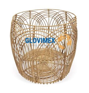 Cesta de Picnic Elegante de Bambú y Ratán, Organizador de Almacenamiento de Fibra Natural Hecho a Mano, con Logotipo Personalizado, Ecológico y Rústico - Product Image 2