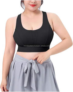 High Support <b>Racerback</b> Style Pilates <b>Bra</b> Custom Logo All-Day Comfort Plus Size Wholesale Supportive Flexible - Product Image 5
