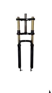 Fourche à Suspension légère à Double couronne 24H trou de rayon V système de freinage en acier pour vélo de ville gravier pliable en porte-à-faux - Product Image 1