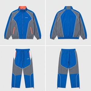 Ensemble de survêtement coupe-vent en gros pour hommes, personnalisé, en nylon, style sportswear, pour les États-Unis, en vrac - Product Image 3