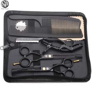 Ciseaux laser professionnels de qualité industrielle pour cuisine et barbier, 6,5 pouces, bord lisse, acier inoxydable, OEM, brosse à barbe pour homme - Product Image 4