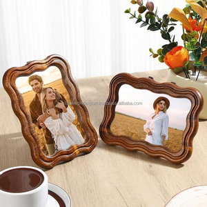 Natural Oak Wood Picture <b>Frames</b> Deep Profile Tabletop Rectangular Photo Holder Handcrafted Desktop Display Home Office Decor - Product Image 3