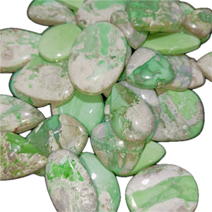Variscite Loose Gemstone Stone Cabochon Specially For Designer Jewelry Pendant Ring Earring Bracelet Necklace - Product Image 1