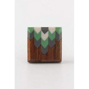 Collection de boutons de tiroir artisanaux en résine et bois, designs variés, pour organisateurs - Product Image 5