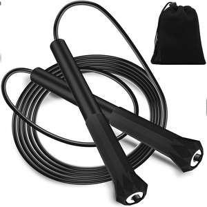 Corde à sauter simple personnalisée en matériau robuste, longueur réglable 2,5 m, unisexe, pour exercices de gym, emballage intelligent et portable - Product Image 5