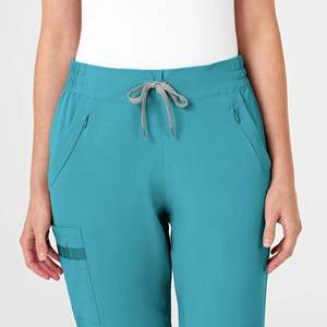 Summer Joggers for Women Lightweight Cotton Trousers with Pockets for Outdoor Gym Fit and Drawstring Waist Cargo Pants Trousers - Product Image 3