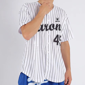 New Arrival Adult Baseball Jersey Plus Size Baseball Jersey Light Weight Baseball Jersey For Adult - Product Image 3