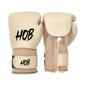 Guantes de Boxeo para Competición de MMA para Hombre, con Cuero Suave, Logotipo Personalizado, Almohadillas Antideslizantes para Entrenamiento de Golpes y Patadas en Tallas 8oz/10oz/16oz - Product Image 5