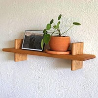 Étagère murale décorative en bois, pas chère, pour l'organisation de la maison, étagères flottantes en bois