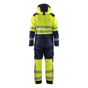 Dust Repellent Long Sleeve Coveralls For <b>Sandblasting</b> And Industrial Surface Treatment Staff Industrial Uniform - Product Image 2