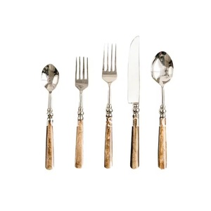 ชุดช้อนส้อมสแตนเลสแท้คุณภาพสูง ขัดเงาอย่างดี ทนทาน คุณภาพเยี่ยม จำหน่ายจำนวนมาก - Product Image 1