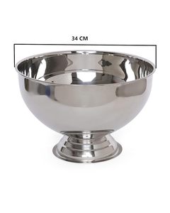 Large Stainless Steel Punch Bowl Heavy Duty Beverage Serving Bowl for Parties Weddings Events Ice <b>Drink</b> Wine <b>Cooler</b> Wholesale - Product Image 4