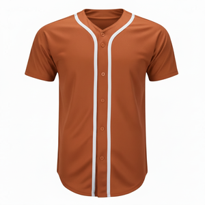 High Quality Custom Made Breathable <b>Material</b> Baseball Jersey New Arrival High Quality Custom Made Baseball Jersey with Oem - Product Image 4