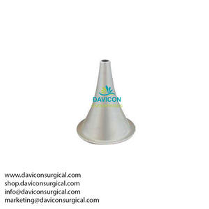 GRUBER oreille SPECULA infantile et enfant pointe ovale, 2.5MM X 4MM I.D. CHROME PLAQUÉ - Product Image 6