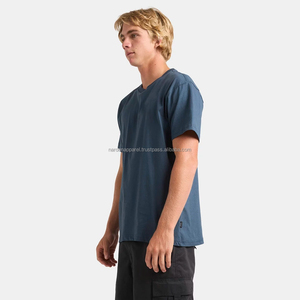 Nardon Apparel 100% Cotton Woven Oversized Plus Size Eco-Friendly Men's T-shirts with Custom <b>Logo</b> Print - Product Image 4