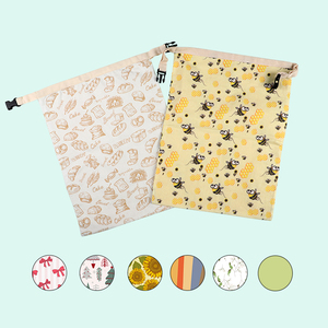 Bolsas de Almacenamiento de Pan Personalizables, Impresas, Resistentes al Agua, Ecológicas y Lavables de Algodón/Poliéster, Reutilizables para Panadería, Venta al Por Mayor - Product Image 6