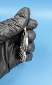 จี้เพชรโมอิสซาไนต์ VVS สไตล์ฮิปฮอป เงินแท้ 925 ประดับเพชรเต็มตัว จี้สองสี สั่งทำชื่อได้ จี้ตัวอักษร จี้แร็ปเปอร์ จี้แบบหรูหรา - Product Image 2