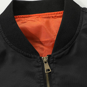 Blouson bomber avec logo personnalisé disponible au prix de gros, fabricant au Pakistan, blousons bomber personnalisés pour hommes - Product Image 2