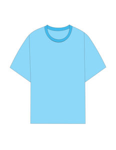 Camiseta de Algodón de Lujo con Logotipo Bordado Personalizado, Cuello Redondo - Product Image 5