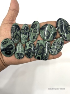 Jaspe Kambaba naturel, cabochon, pierres précieuses en vrac, formes variées, 20-30 mm, livraison rapide en gros - Product Image 3