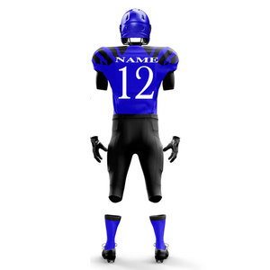 Uniforme de Fútbol Personalizado con Camiseta de Manga Corta y Pantalones Acolchados 100% Poliéster, Número y Nombres de Jugador del Equipo - Product Image 6