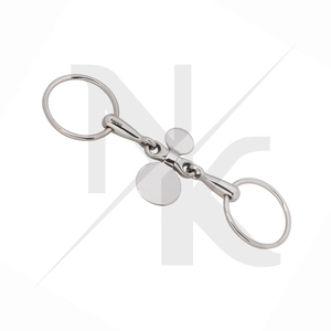 Nouvel Arrivage : Mors à bouche fermée en acier inoxydable, personnalisables, pour équipement équestre de luxe et tapis de selle abordables - Product Image 3