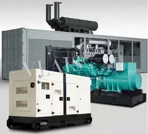 AC三相防音ボードパワーディーゼル発電機200KW 250KVA Vlaisエンジンで簡単操作