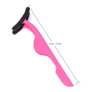 Private <b>Label</b> Stainless Steel Pink Box Eyelash <b>Applicator</b> Tweezers Lash Tweezers Eyebrow Scissor Curler Tweezers - Product Image 3
