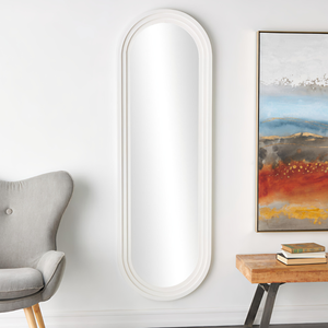 Miroir mural décoratif en bois sculpté Smart Art, style bohème, pour salle de bain, avec cadre torsadé en bois d'ingénierie - Product Image 2