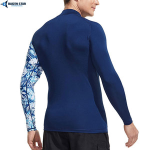 Chemise de bain pour homme avec protection UV, manches longues, séchage rapide, pour le surf, la plage, légère - Product Image 2