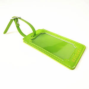 Etiquetas de Equipaje Personalizadas de Cuero Sintético para Identificación con Correa y Tarjeta de Dirección para Maletas de Viaje - Product Image 2