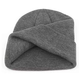 Bonnets en laine blancs décontractés pour l'hiver, bonnets personnalisés pour hommes, vente en gros de bonnets 2026 - Product Image 5