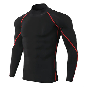 New Unique Design High Quality Men <b>Compression</b> <b>Shirt</b> for Best Price Men Rash Guard Wholesale Price High Quality Fitness Wear - Product Image 4