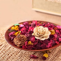 Saveurs de pot-pourri Fleurs séchées parfumées Fête des mères Saint Valentin Noël Merci Cadeaux pour les femmes