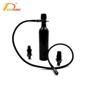 Réservoir d'air en aluminium à fond rond 0.35L 3000psi 200bar 20mpa HPA Paintball avec régulateur - Product Image 5