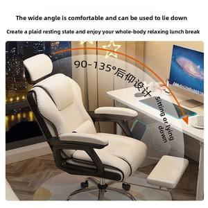 Fauteuil de <span class=keywords><strong>Bureau</strong></span> Boss Ergonomique Grand Dossier en Cuir PU Réglable avec Roulettes à Prix Abordable - Product Image 2