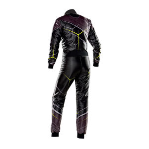 Traje de Carreras de Karts, Mono para Competición de Go Karting, Ropa de Protección Contra el Viento, Talla Grande XL, Impermeable, Transpirable, Poliéster/Nailon - Product Image 4