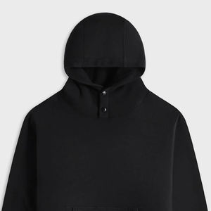 เสื้อฮู้ดดี้ทรงหลวมสำหรับผู้ชาย พร้อมโลโก้ที่ปรับแต่งได้ แขนยาวและปลายแขนแบบริบ เหมาะสำหรับผู้ซื้อจำนวนมาก สวมใส่สบาย - Product Image 2