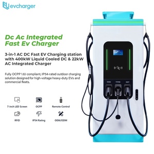 เครื่องชาร์จรถยนต์ไฟฟ้าแบบ 3-in-1 AC+DC กำลังไฟ 320 กิโลวัตต์ ระบบระบายความร้อนด้วยของเหลว CCS2 สำหรับสถานีชาร์จรถโดยสารสาธารณะ - Product Image 1