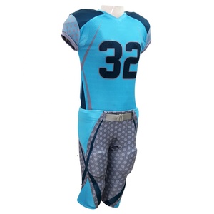 Maillot de football américain de qualité supérieure, logo personnalisé, grande taille, été, confortable, respirant, manches courtes, sublimation - Product Image 4
