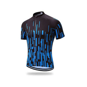 Tenues de cyclisme personnalisées sublimées : Maillot de vélo respirant et ensemble de maillot de cyclisme avec cuissard à bretelles - Product Image 5