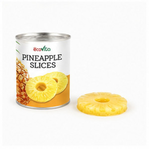 Tasty Made In Vietnam Top Notch Quality Hot Sale Factory Price <b>Pineapple</b> Rings in <b>Light</b> Syrup Packed in 20oz Can - Product Image 1