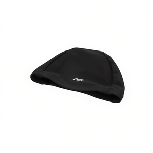 Cuffia da Nuoto Termica Invernale per Adulti in Poliestere Aqua Sport Nera Rossa Blu - Product Image 2