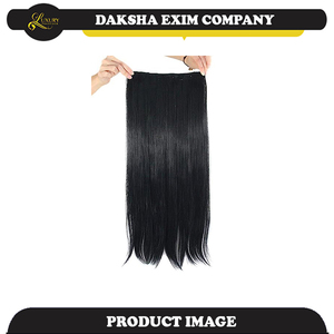Doble trama Remy Raw TempleHuman Hair Bundles Soft Body Wave Style con la cutícula alineada de la máquina Exportadores indios - Product Image 6