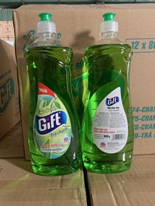 Best Selling Lemon Tea Dishwashing <b>Liquid</b> 800g Gift Brand Grease Cleaning Formula Competitive Price Wholesale Export - Product Image 4