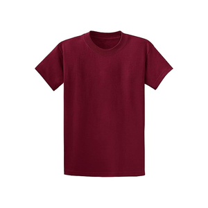 Camisetas transpirables de algodón para hombre, logotipo OEM, camiseta lisa al por mayor, camiseta con cuello redondo para hombre - Product Image 3