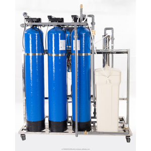 Machine commerciale personnalisée de dessalement de l'eau saumâtre Usine de traitement de l'eau en acier inoxydable 250LPH Usine d'osmose inverse - Product Image 2