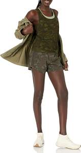 Camiseta sin mangas para mujer, personalizada al por mayor, moderna, informal, para fitness y gimnasio, con logo, tallas grandes, para culturismo - Product Image 6