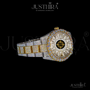 Reloj de Lujo para Hombre, Estilo Hip-Hop, con Correa de Acero Inoxidable, Cristal de Zafiro y Resistencia al Agua de 10 Bares - Product Image 3